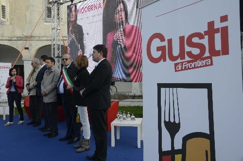 Sara Vito (Assessore regionale Ambiente ed Energia) interviene all'inaugurazione di "Gusti di Frontiera" - Gorizia 21/09/2017